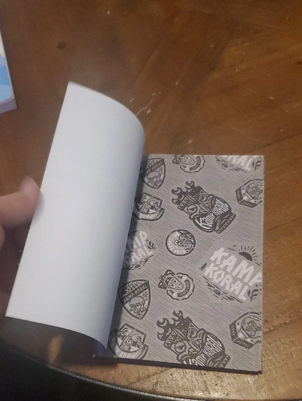 Nickelodeon SpongeBob Patrick Blue Purple Yellow Joke Book
